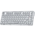 Teclado Gamer Redragon Elf K649 Pro RGB Backlit Bluetooth - Branco/Transparente
