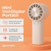 Ventilador Turbo Ar Condicionado De Portátil 6 Pás Usb-c Recarregável Sem Fio 50hz Premium Potente Moderno Com Temperaturas 13 Graus