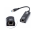 Cabo Adaptador HLD USB 3.0 para RJ45 Femea (10/100/1000 MBPS)