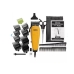 Maquina de Cortar Cabelo Wahl Home Pro Amarela Kit 18 Pecas 120/60HZ - 9243-6308