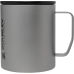 Caneca Termica Stanley Titanium Camp Mug - Cinza 354ML