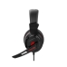 Fone de Ouvido Gamer Krab Spider KBGH10 3.5MM - Preto/Vermelho
