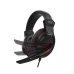 Fone de Ouvido Gamer Krab Spider KBGH10 3.5MM - Preto/Vermelho