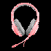 Headset Gamer Redragon Hylas H260P-RGB / Drivers 50MM / P2 / USB / Adaptador 3.5MM - Rosa