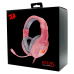 Headset Gamer Redragon Hylas H260P-RGB / Drivers 50MM / P2 / USB / Adaptador 3.5MM - Rosa