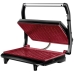 Grill 2 Em 1 Mondial Master Press Inox Red PG-01-RC 1.000 Watts Antiaderente 220V ~ 50/60 HZ - Vermelho/Preto