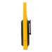 Walkie Talkie Talk Motorola T-470 35MIL-56KM / IPX4 / Lanterna / Bateria Recarregavel - Preto e Amarelo