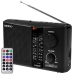 Radio Portatil Xion XI-RA28BT com SD/USB/Bluetooth - Preto