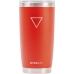 Copo Termico Hydrate 600 com Tampa - Vermelho 591ML