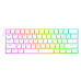 Teclado Mecanico Redragon Dragonborn K630W-RGB / Switch Brown / Usa / Branco