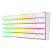 Teclado Mecanico Redragon Dragonborn K630W-RGB / Switch Brown / Usa / Branco