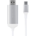 Cabo USB Tipo-C A HDMI Satechi ST-Chdmis (1.8M) Prata