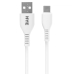 Cabo USB-A A USB-C Hye HYE30C - Branco 1 Metro