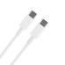 Cabo USB-C A USB-C Hye HYE180C - Branco 1 Metro