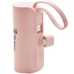 Carregador Portatil Blulory Capsule 5.000 Mah 2 Saidas Lightning e USB-C - Rosa