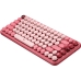 Teclado Sem Fio Logitech Pop Keys - Heartbreaker Rose (Ingles) (920-010709)