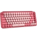 Teclado Sem Fio Logitech Pop Keys - Heartbreaker Rose (Ingles) (920-010709)