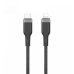 Cabo USB-C A Lightning Wiwu PT-04 Platinum - Preto 2 Metros