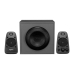 Caixa de som Speaker para PC Logitech Z625 Gamer THX 220V - Preto