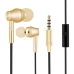 Fone de Ouvido Ecopower EP-H138 com Microfone - Dourado/Preto