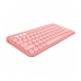 Teclado Logitech K380 Multi-Device Bluetooth Pink