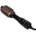 Escova Secadora de Cabelo Quanta QTES6000 1300 W 2 Em 1 Bivolt - Preto/Rosa Dourado