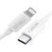 Cabo Wiwu G90 20W USB-C A Lightning - Branco 1 Metro