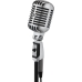 Microfone Shure 55SH Series II - Prata
