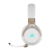 Fone de Ouvido Gamer Corsair Virtuoso RGB 7.1 RGB Sem Fio - Branco Perola