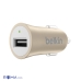 Carregador Veicular Belkin USB F8M730BTGLD 12W Single-Port Metalico Dourado