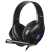 Fone de Ouvido Gamer Sades Cpower SA-716 - Preto/Azul