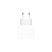 Carregador de Parede Apple USB-C 20 Watts 1 Saida Branco - MHJE3ZM/A