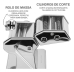 Walura Cilindro P/ Massas Aço Inox Massa Maquina De Macarrão Caseiro Talharim