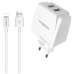 Carregador de Parede Moxom MX-HC03 Lightning - Branco