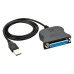 Cabo Adaptador HLD USB Macho para Paralelo (Femea)