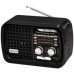 Radio Portatil Mega Star RX1906BT AM/FM Black