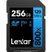 Memoria SD Lexar 800X Blue Series 120-45 MB/s C10 U3 V30 256 GB (LSD0800256G-Bnnnu)
