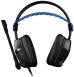 Fone Headset Gamer Sades Xpower Plus com Fio Preto/Azul