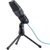 Microfone Trust Mico GXT 212 - Preto/Azul