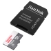 Cartao de Memoria Micro SD Sandisk Ultra 2X1 C10 128GB 100MBS - (SDSQUNR-128-GN3MA)