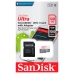 Cartao de Memoria Micro SD Sandisk Ultra 2X1 C10 128GB 100MBS - (SDSQUNR-128-GN3MA)
