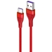 Cabo USB-A para USB-C Kolke KCC-8573 (1 Metro) - Vermelho