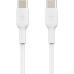 Cabo USB-C A USB-C Belkin CAB003BT1MWH - Branco 1 Metro