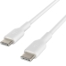 Cabo USB-C A USB-C Belkin CAB003BT1MWH - Branco 1 Metro
