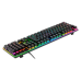 Teclado Mecanico Gamer Redragon K595RGB Ratri / RGB / Black Switch / Usa - Preto