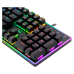 Teclado Mecanico Gamer Redragon K595RGB Ratri / RGB / Black Switch / Usa - Preto