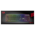 Teclado Mecanico Gamer Redragon K595RGB Ratri / RGB / Black Switch / Usa - Preto