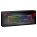 Teclado Mecanico Gamer Redragon K595RGB Ratri / RGB / Black Switch / Usa - Preto