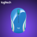 Mouse Logitech M187 Wireless Azul/Teal/Branco