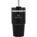 Caneca com Canudo Termico Stanley Adventure 10-02662-101 (591ML) Preto Fosco